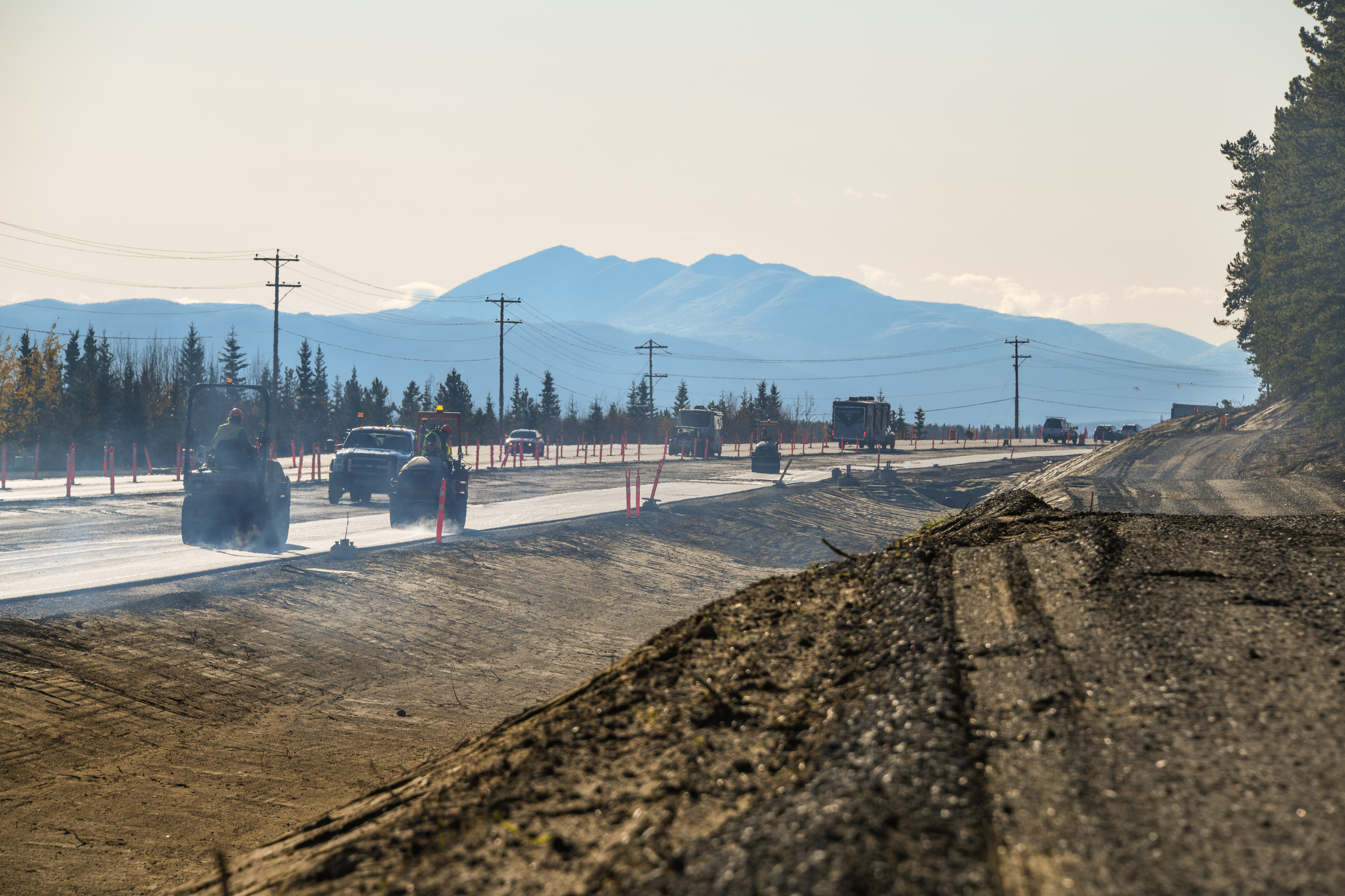 Range Rd/Alaska Hwy Intersection and Frontage Road Upgrades